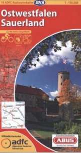 Radtourenkarte Münsterland-Niederrhein
