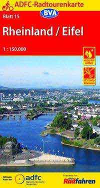 Rheinland Eifel Radtourenkarte