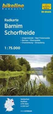 Bikeline Radkarte Barnim - Schorfheide