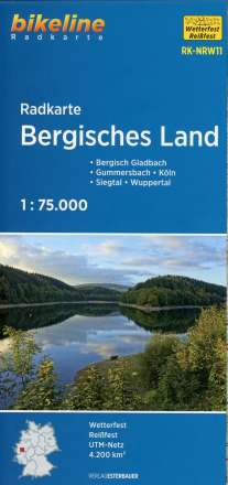Bikeline Radkarte Bergisches Land
