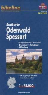 Bikeline Radkarte Odenwald Spessart