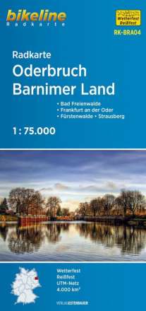 Bikeline Radkarte Oderbruch Barnimer Land