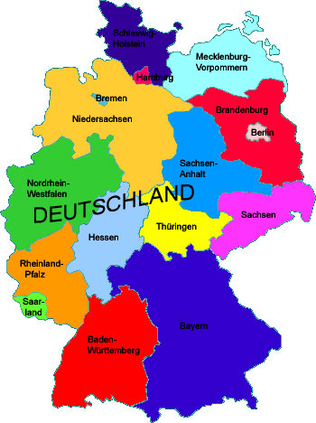Deutschland Karte