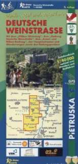 Wander-Radwanderkarte Deutsche Weinstrasse