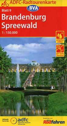 Radtourenkarte Berlin Brandenburg