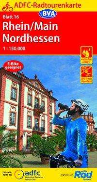 Radtourenkarte Rhein/Main Nordhessen
