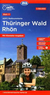 Radtourenkarte Thüringer Wald