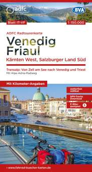 Radkarte Venedig Friaul Alpe Adria