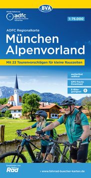 Radkarte München/Alpenvorland