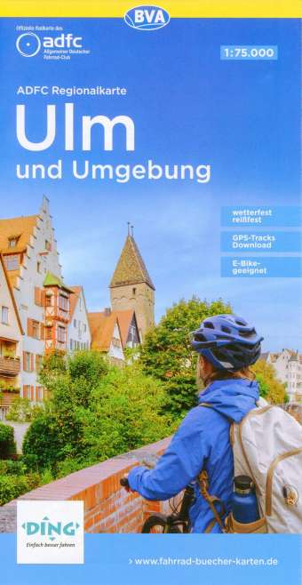 Radkarte Ulm und Umgebung