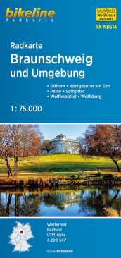 Bikeline Radkarte Braunschweig