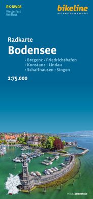 Radkarte Bodensee