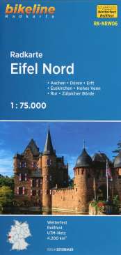 Bikeline Radkarte Eifel Nord