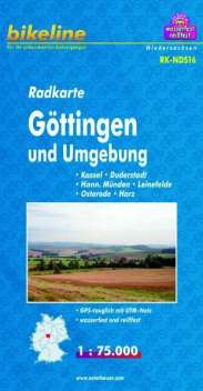 Bikeline Radkarte Göttingen