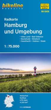 Bikeline Radkarte Hamburg und Umgebund
