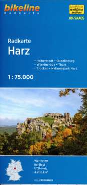 Bikeline Radkarte Harz