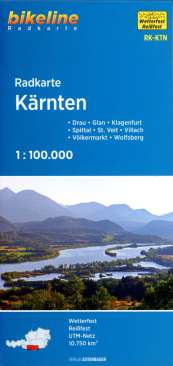 Bikeline Radkarte Kärnten