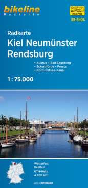 Bikeline Radkarte Kiel Neumünster Rendsburg