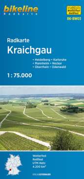 Radkarte Kraichgau