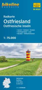 Bikeline Radkarte Ostfriesland
