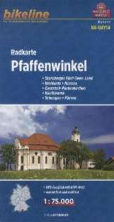 Radkarte Pfaffenwinkel