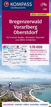 Radkarte Bregenzerwald Vorarlberg Oberstorf