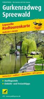 Radkarte Gurkenradweg