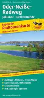 Radkarte Oder Neiße Radweg