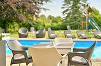 Außenpool Hotel Mercure Aachen Europaplatz