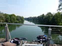 Isar-Steg bei Landshut