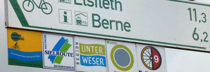 Radschild Unterweser
