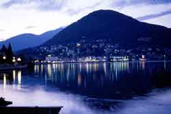 Abendstimmung am Luganer See
