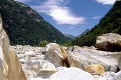 Glatte Felsen